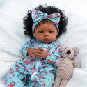 BABESIDE Lifelike Reborn Black Girl - Realistic Newborn Real Life Baby Dolls